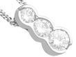 diamond and Platinum Pendant