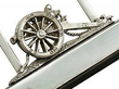 Set of Four Sterling Silver Menu Holders