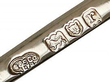 Set of Four Sterling Silver Menu Holders