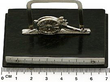 Set of Four Sterling Silver Menu Holders