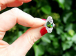 antique tourmaline ring outside 