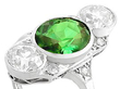 antique tourmaline ring close up