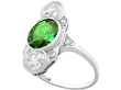 antique tourmaline ring with diamonds