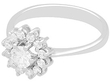1940s Diamond Cluster Ring