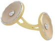 Crystal Cufflinks and Studs antique