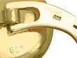 back of gold cufflink antique 