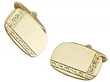 English cufflinks in gold