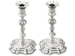 Victorian Taper Candlesticks