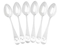 Rare antique silver spoons