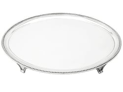 English Sterling Silver Salver