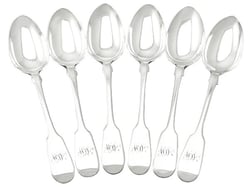 Antique Silver Teaspoons