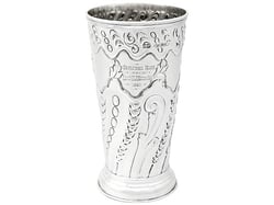 Sterling Silver Vase