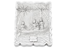Indian Silver Card Case