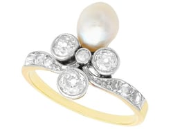 Antique Gold Diamond Ring
