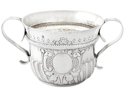 Antique Porringer in Sterling Silver