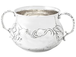 Britannia Standard Silver Porringer