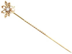Antique Insect Pin Brooch