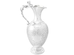 silver wine ewer