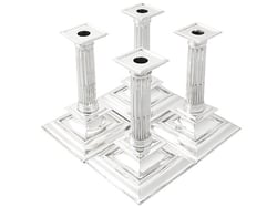 Victorian candlesticks