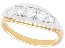 Russian Diamond Ring