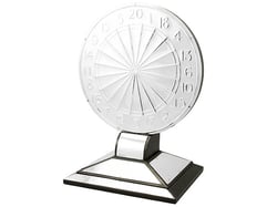 Silver Dartboard Trophy