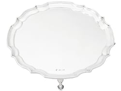 Silver Salver Vintage
