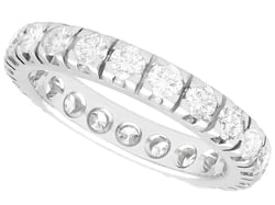 White Gold & Diamond Eternity Ring