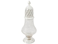 Edwardian Silver Sugar Caster for Sale