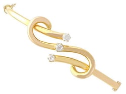 Victorian Diamond Bangle