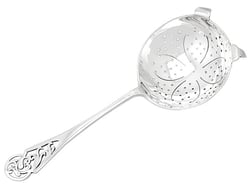 Silver Tea Strainer