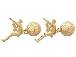 Football cufflinks