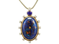 Boulder Opal Pendant