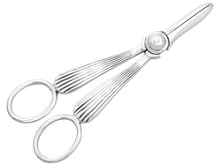 Grape Shears Sterling Silver