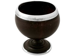 Antique Coconut Cup