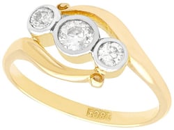 Three Stone Engagement Ring