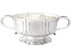 Arts & Crafts Silver Bowl
