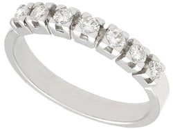 Seven Stone Diamond Eternity Ring