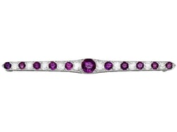 Antique Amethyst Brooch