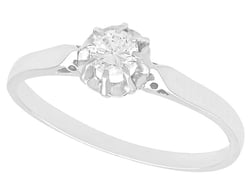 Vintage Diamond Solitaire