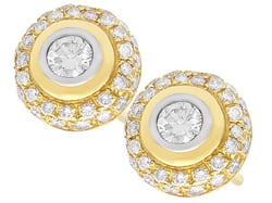 Vintage Diamond Earrings