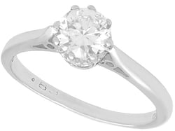 Vintage Solitaire Engagement Ring