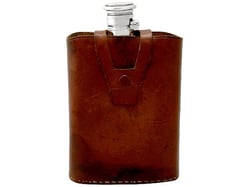 Antique Silver Hip Flask
