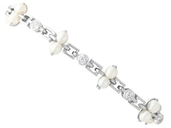 Pearl Diamond Bracelet