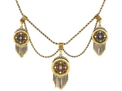 Three Locket Necklace