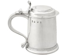 Britannia Silver Tankard 