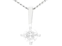 Italian Diamond Pendant