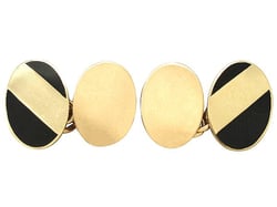 1984 Cufflinks in Yellow Gold