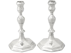Queen Anne Candlesticks