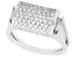 Unusual Diamond Ring