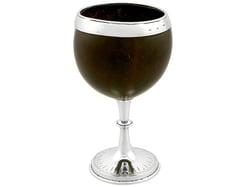 Antique Coconut Cup